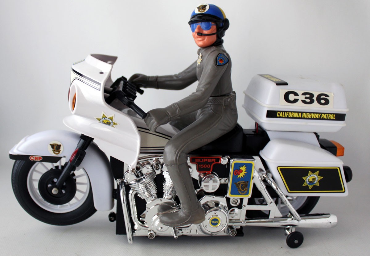 RARE VINTAGE 1989 CALIFORNIA HIGHWAY PATROL SUPER POLICE BIKE