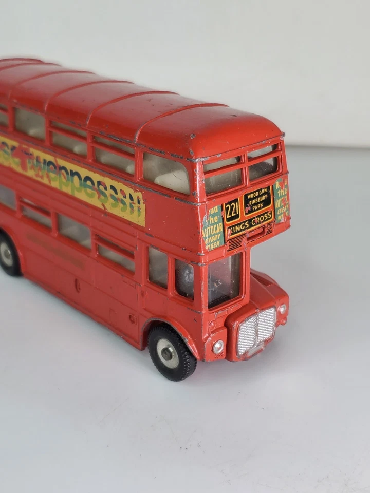 Dinky Toys 289 1/60 Routemaster Double-Decker Bus Diecast Metal Model Toy Car - Image 2 of 4
