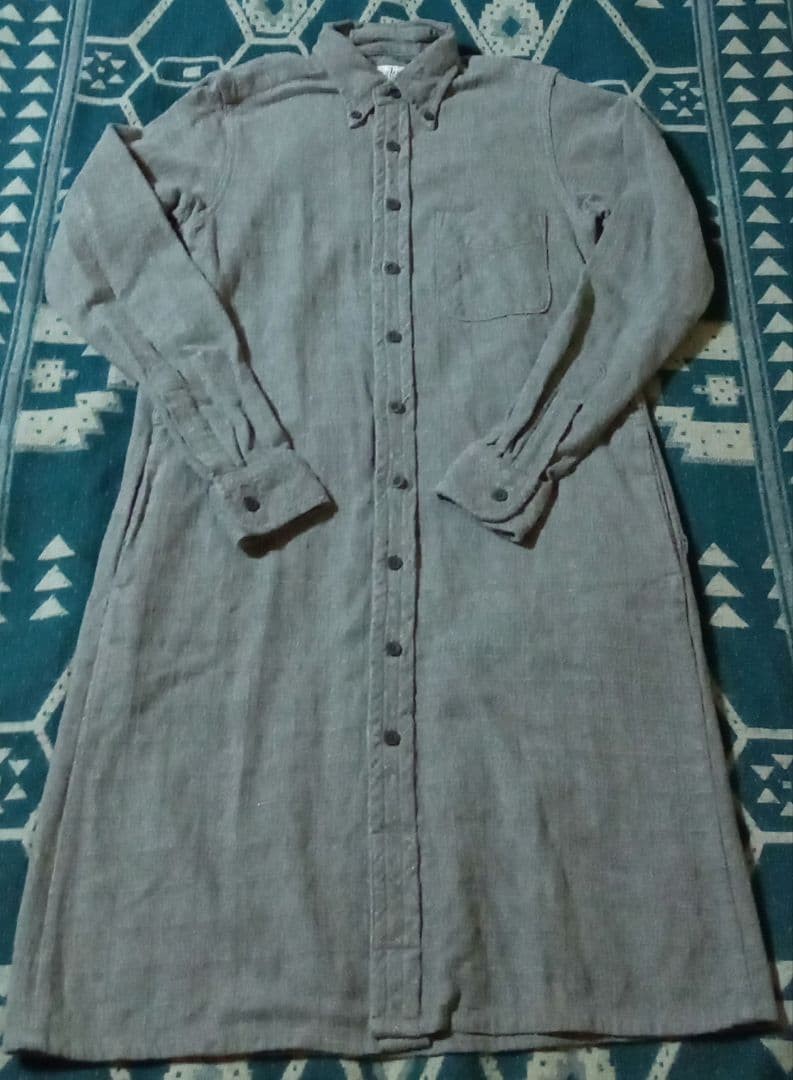 FWK by Engineered Garments Needles Gray Shirt Dre… - image 1