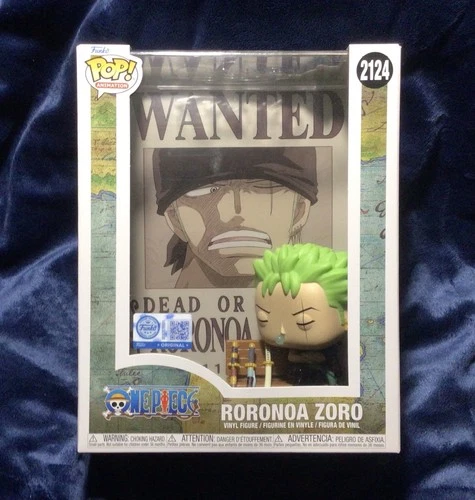 Funko Pop! Poster One Piece 2124 Roronoa Zoro Funko Exclusive
