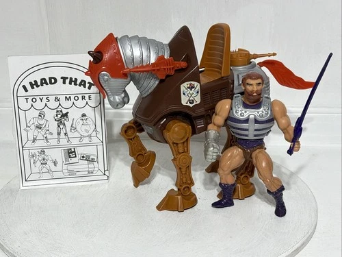 Vintage MOTU Fisto and Stridor (He-Man and the Masters of the Universe)