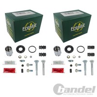 2X Frenkit Reparatursatz Bremssattel Hinten Passend FüR Abarth Grande Punto Fiat