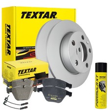 TEXTAR Bremsensatz Peugeot 306 (7B, N3, N5) Ø247mm Vorn Voll Bremsenreiniger