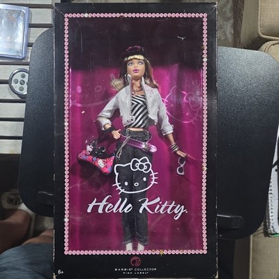 Hello Kitty Barbie 2007 Pink Label Collector Doll L4687 NEW Sealed