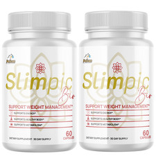 Slimpic Bio- Keto  Weight Support- 2 Bottles- 120 Capsules