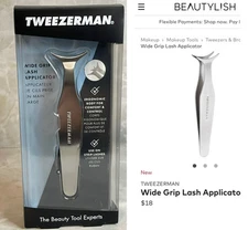 Tweezerman Wide Grip Lash Applicator BNIB 