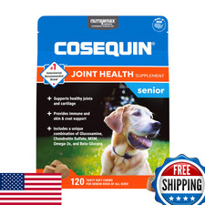 Nutramax Cosequin Senior Dog Joint Health Supplement: Glucosamine, Chondroitin,