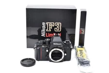[Almost Unused in Box ] Nikon Nikon Film SLR F3 HP Limited Black Body From JAPAN