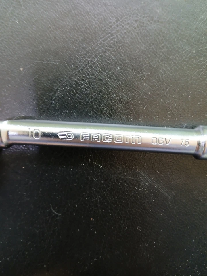 Facom Clé à pipe De 10 débouchée forgée - Photo 4/4