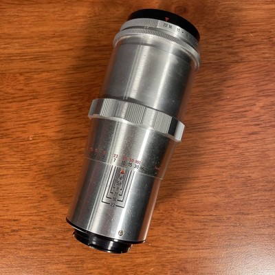 Carl Zeiss Jena Triotar 135mm F4 Camera Lens *Needs Restoration