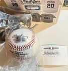 Johnny Damon signed Baseball Red Sox Yankees Autograph COA