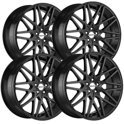 (Set of 4) Shift H32 Formula 20x8.5 5x112 +35mm Gloss Black Wheels Rims 20'' Inch