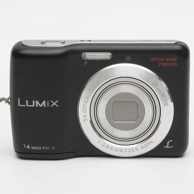 Panasonic Lumix DMC-LS5 Digital Camera 14MP, 5x Zoom, Black
