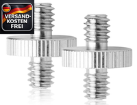 2 StüCk Kamera Gewindeadapter, 1/4 Zoll Auf 1/4 Zoll MäNnlich Adapter Schraube,