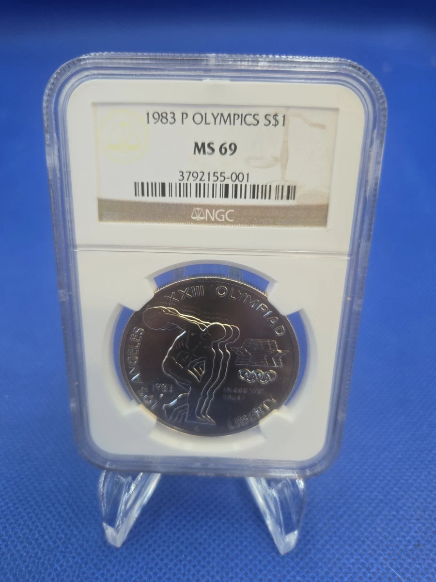 Uncirculated $1 1983 US Modern Silver/Clad Commemorative Coins