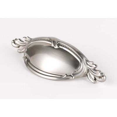 ALNO A235-PEW 4'' Cup Pull, Pewter Finish, Cabinet Hardware