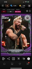 DIGITAL Topps WWE Slam 2016 Tier 8 Purple Base Enzo Amore 390cc First Year Rare