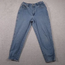 Vintage Gitano Jeans Womens 12 Short High Rise Tapered Denim Classic 90s Pants