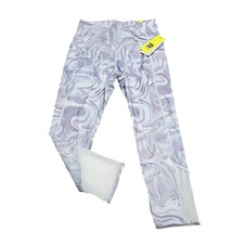 Girls' Side Pocket Cropped Leggings - All in Motion Light Gray XL