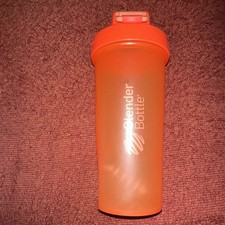 28oz orange  Blender Bottle With Shaker Ball And Flip Lid