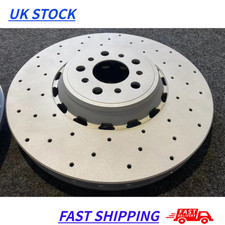 FOR BMW M2 F87 FRONT DRILLED BRAKE DISCS PAIR 380mm 34112284809 34112284810 UK