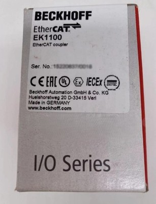 New In Box Beckhoff EK1100 PLC Module EK1100 EK1100 Free shipping
