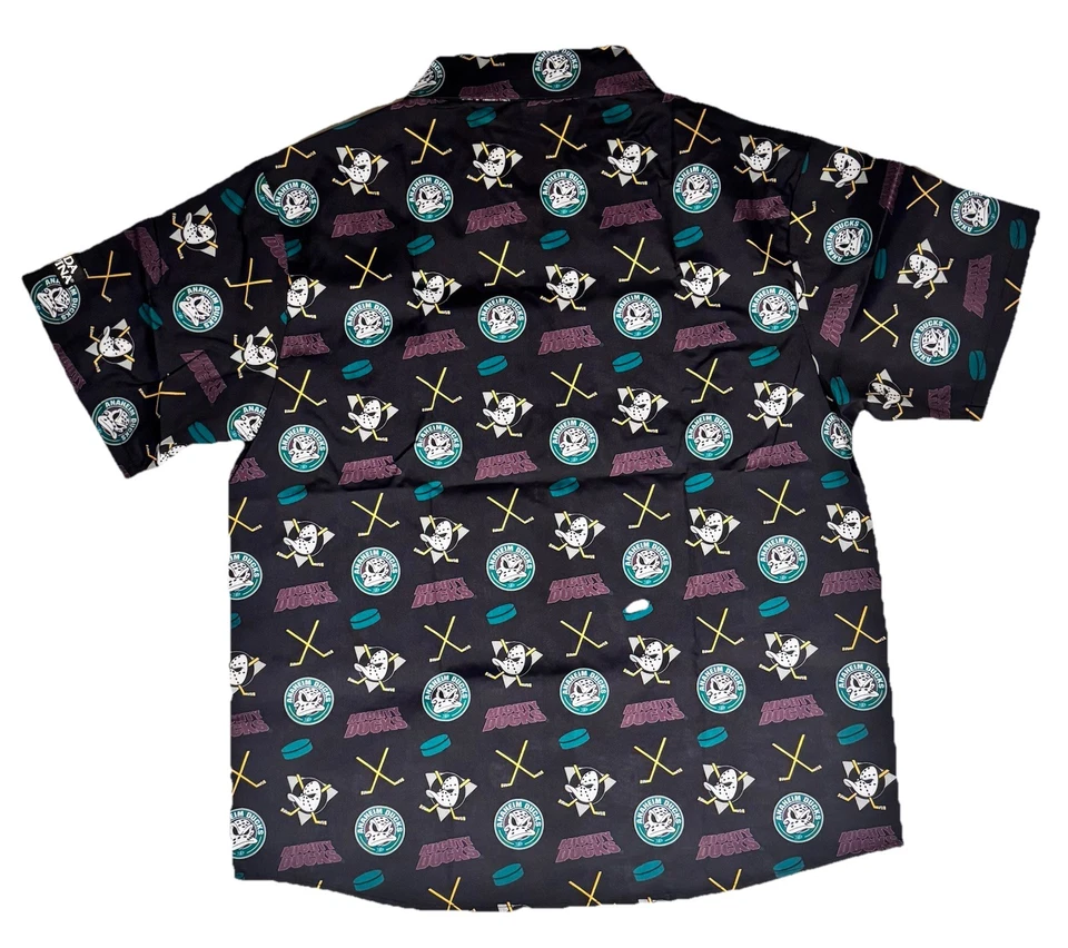 Camisa hawaiana ANAHEIM DUCKS Mighty con estampado de botones XL - 31/1/24 Foto 2 de 4