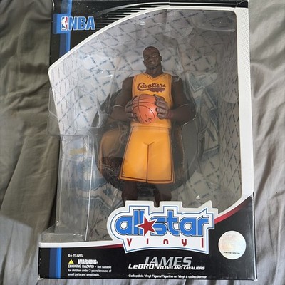 RARE LEBRON JAMES ALL STAR VINYL FIGURE 2008 NBA UPPER DECK Series