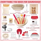 Sourdough Starter Kit with Round & Oval Banneton, Complete Sourdough Bread Kit — photo 3