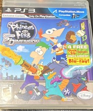 Phineas and Ferb: Across the 2nd Dimension (PS3) Complete CIB TESTED
