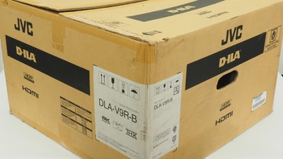 JVC DLA-V9R D-ILA Home Theater Projector w/ Box Remote Cable Used Japan