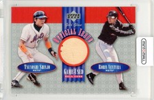 2001 Upper Deck Gold Glove Tsuyoshi Shinjo Robi Ventura Mets
