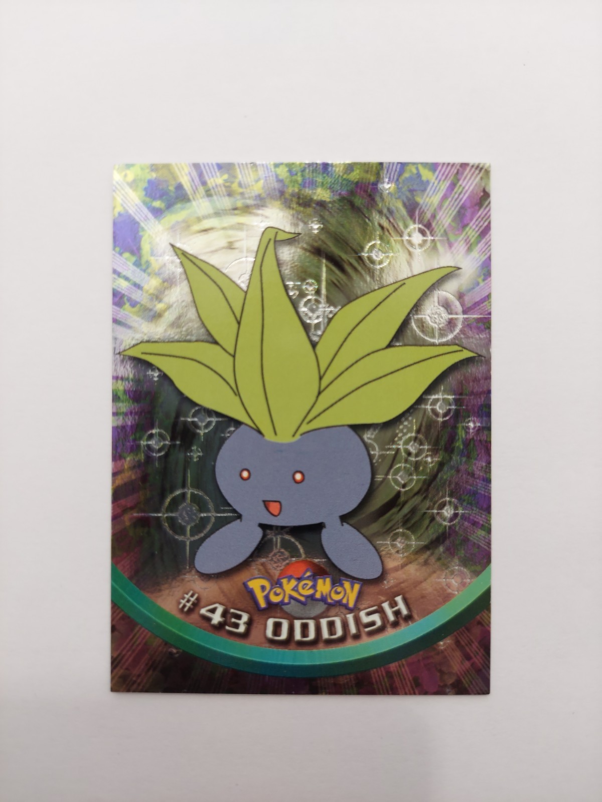 Oddish Topps Chrome #43 Near Mint Black Logo