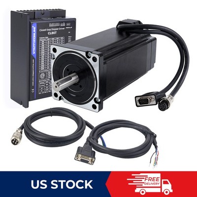 STEPPERONLINE Nema34 12Nm Closed Loop Stepper Servo Motor and Hybrid Driver Kit