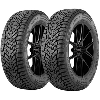 (QTY 2) 215/70R16 Nokian Nordman North 9 SUV 100T SL Black Wall Tires