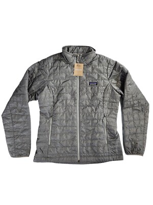 Patagonia Nano Puff Jacket Feather Grey Women's XS New With