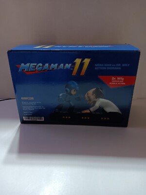 New Capcom Mega Man 11 Mega Man vs DR Wily Action Diorama