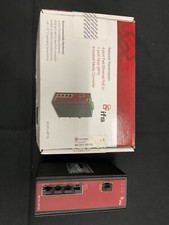 ifs 4 Port Fast Ethernet PoE to 1 Port Fiber SFP Industrial Media Converter