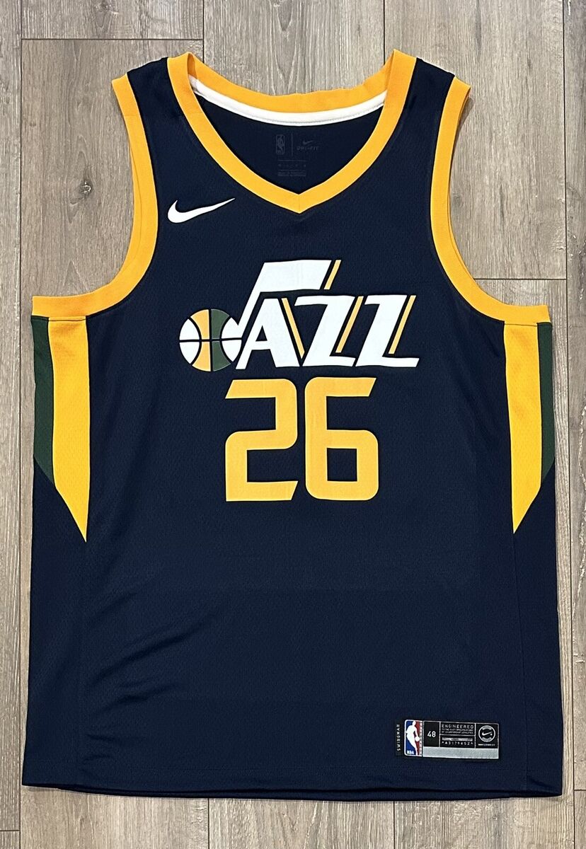 NIKE Swingman Dri-Fit Utah Jazz Kyle Korver #26 NBA Jersey NIKE Swingman Dri-Fit Utah Jazz Kyle Korver #26 NBA Jersey