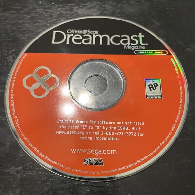 Sega Dreamcast Magazine - Demo Disc - January 2000 Vol 3 - Disc