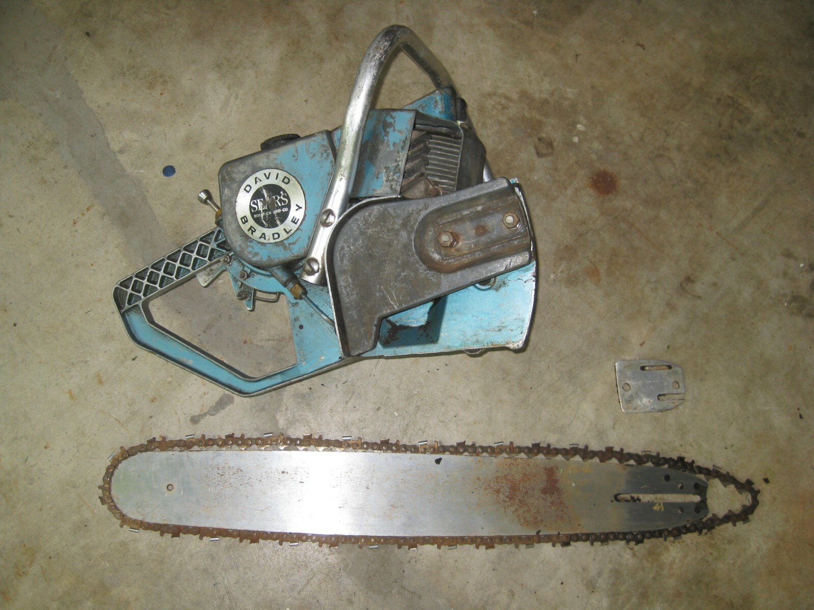 vintage parts / repair David Bradley 647D chainsaw Sears Roebuck asis