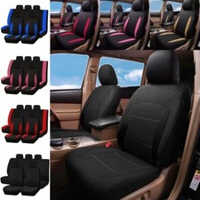 For Toyota Rav4 Breathable Fabric Car Seat Covers Full Set 5-seats Protectors For Toyota Rav4 Breathable Fabric Car Seat Covers Full Set 5-seats Protectors