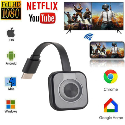 Miracast Dongle Wifi Wireless HDMI Mirror Screen Display Adapter für 1080P TV