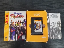 Virtua Fighter Sega Genesis 32X Complete In Box CIB Great Shape