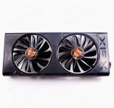 For brand new XFX RX 5500XT graphics card fan case heat dissipation panel