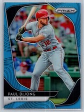 2020 panini prizm baseball paul dejong carolina blue prizm #225