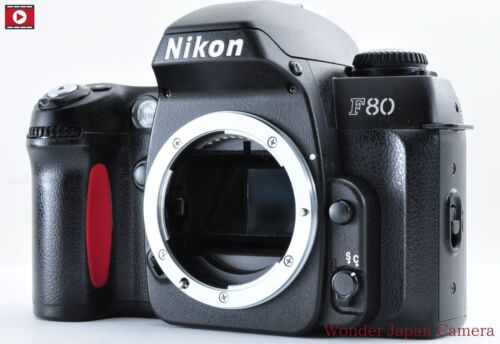 Nikon F80d 35mm Lustrzanka filmowa Czarny korpus z Japonii *03050729 - Zdjęcie 1 z 19