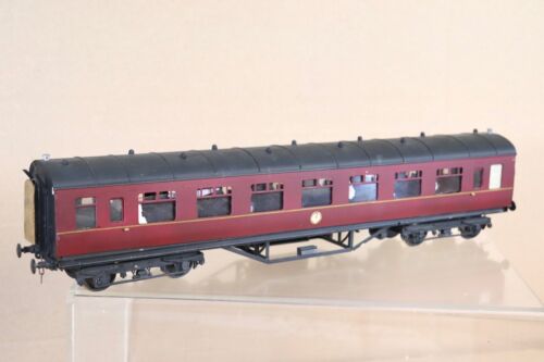 KIT BUILT O GAUGE BR MAROON OPEN 2nd COACH  nv - Picture 1 of 9
