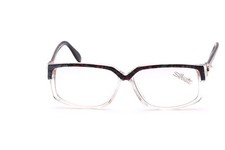 Vintage Eyeglasses SILHOUETTE 1259. Acetate Crystal Grey Top D1