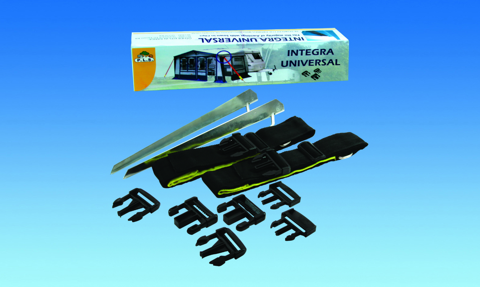 INTEGRA Awning Storm Tie Down Clip In Strap Kit Dorema Pyramid StarCamp